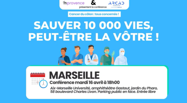 Retour sur la conférence sur le dépistage colorectal à Marseille pour clôturer Mars Bleu en région PACA